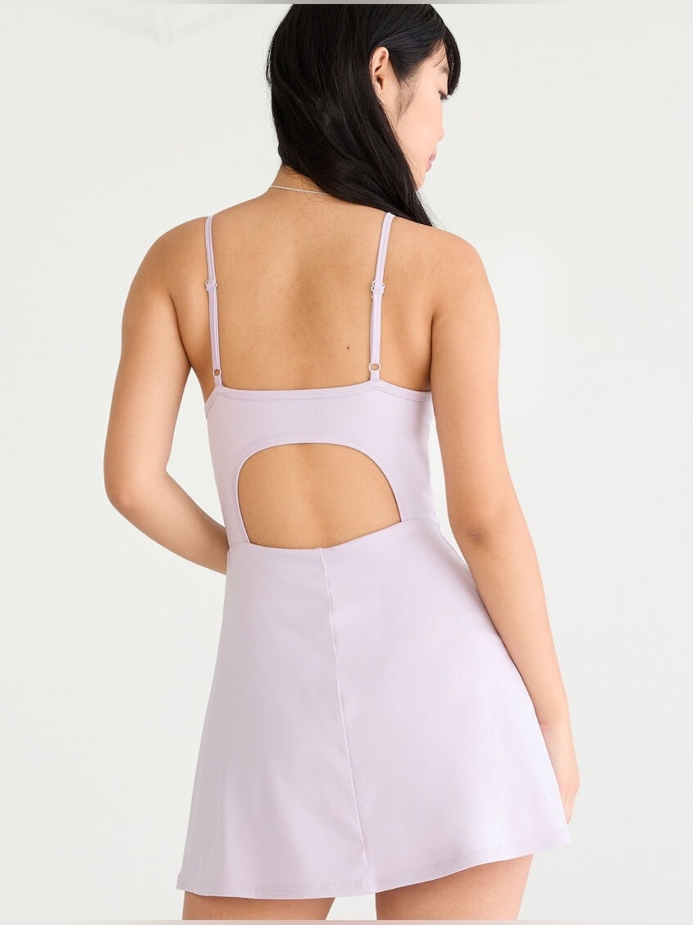 Aeropostale Flex Scoop Neck Tennis Dress, Light Lavender, Size Large - Picture 2 of 8